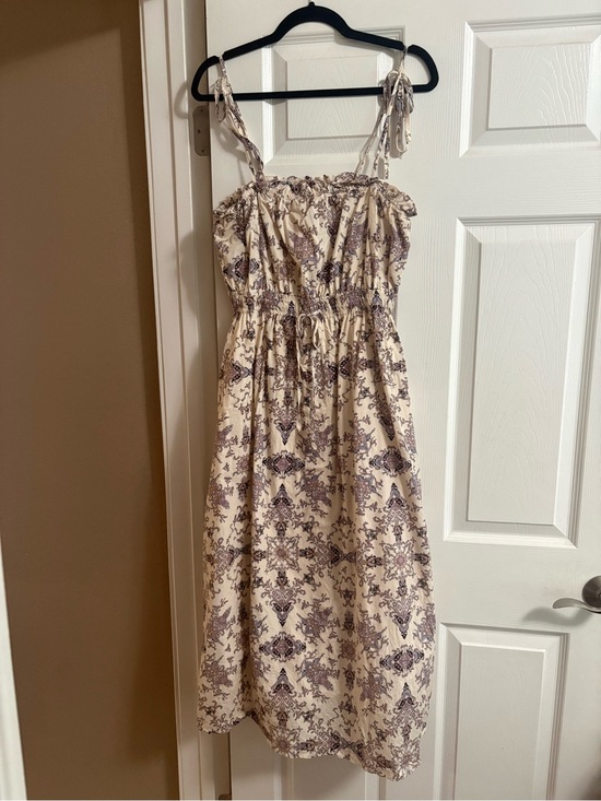 Forever 21 Dresses & Skirts - Forever 21 sleeveless midi dress floral boho bohemian peasant cottagecore XL
